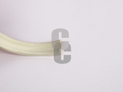 Нови предложения Уплътнение гумен Р профил - бял